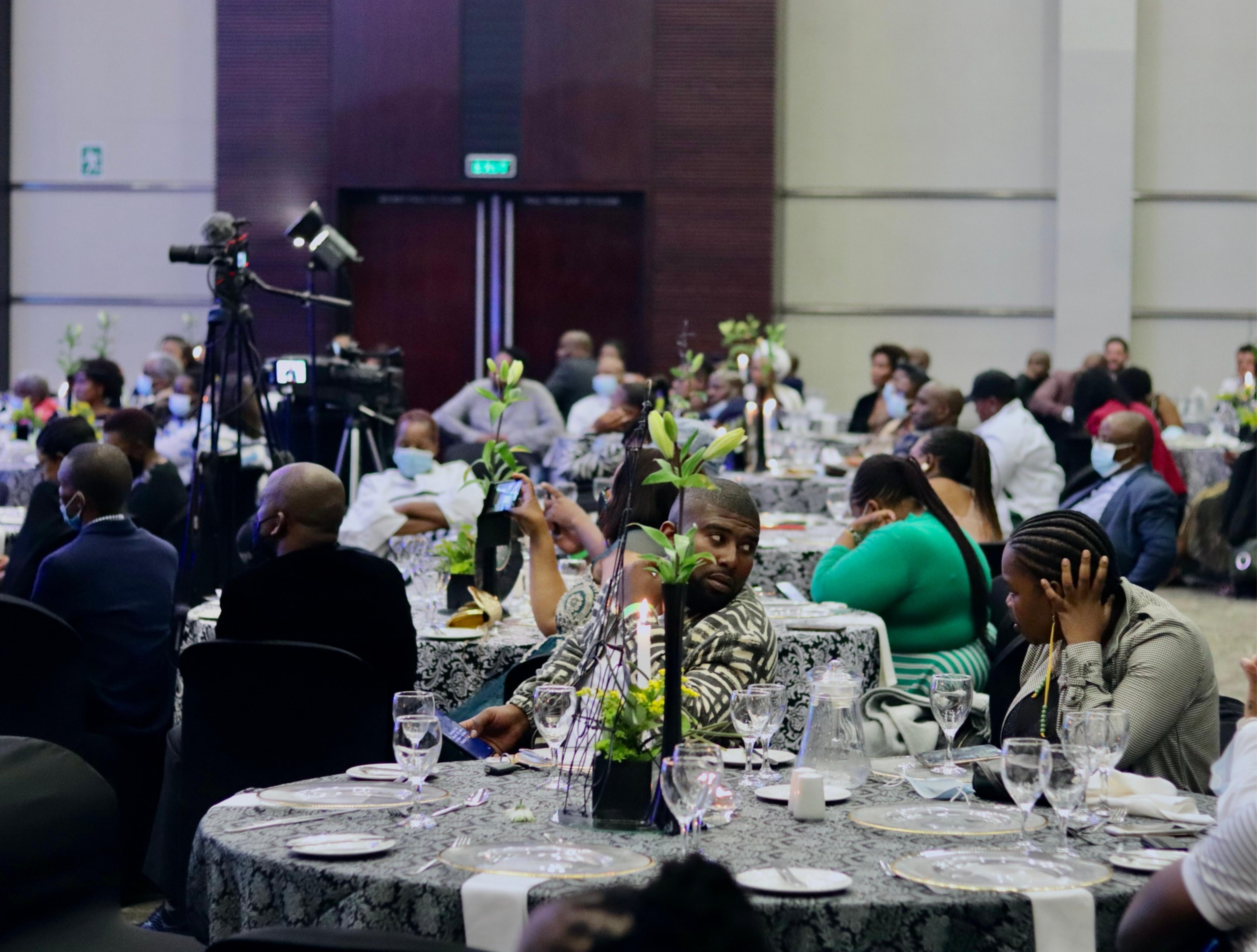 Corporate event space designed around a brand experience